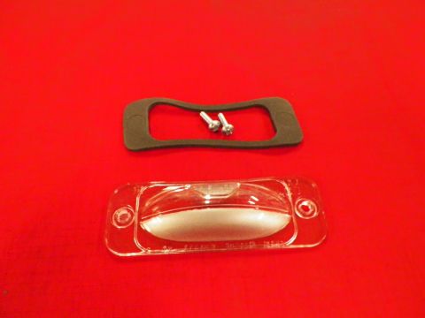 License Plate Light Lens 11968-70 CHARGER, CORONET, SUPER BEE, 70-74 CHALLENGER, 67-72 DART, 68-69 CUDA, 65-67 GTX FURY, SAT