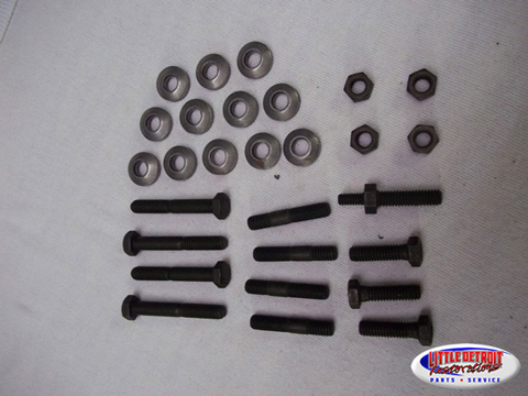 Exhaust Manifold Fastener Kit Small Block 1970-74