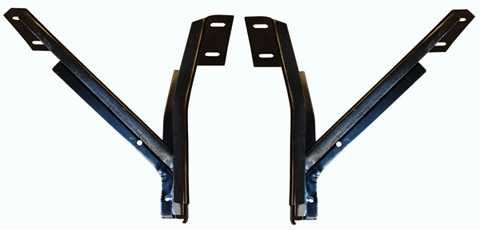 70-72 Plymouth Duster Front Bumper Bracket Set