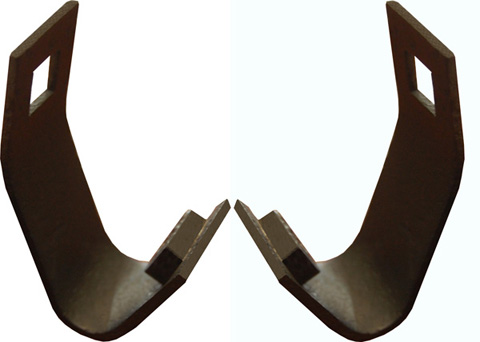 67-69 Plymouth Barracuda Front Bumper Stabilizer Bracket (fits Front and Rear)