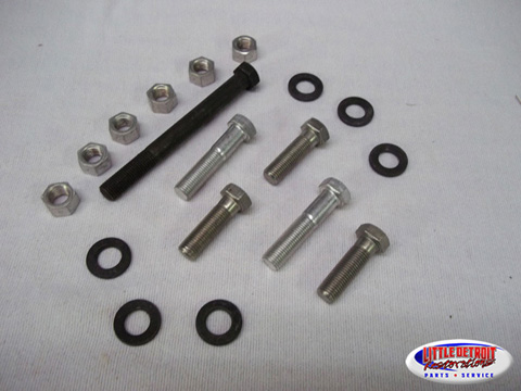 Engine Mount Brackets Fastener Kit Big Block 1966
