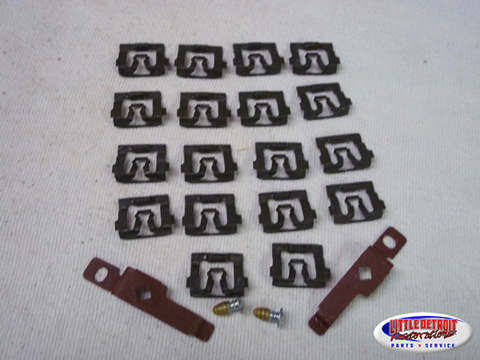 Rear Window Mouldings Fastener Kit E-Body 1971-74
