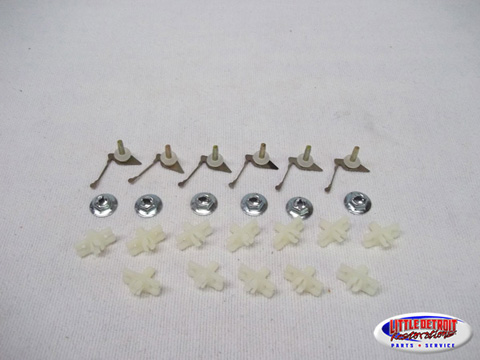 Tail Panel Moulding  Fastener Kit Cuda 1970-71