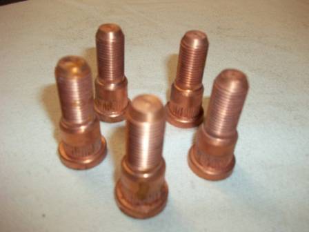 LEFT HAND THREAD WHEEL STUDS KELSEY HAYES FRONT DRUM SET 1/2"