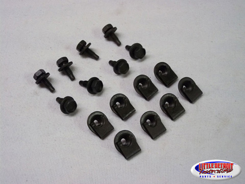 Front Valance Bolt Kit E-Body 1970-74