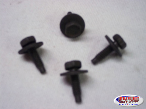 Rear Valance Bracket Bolt Kit 1970-71 E-Body
