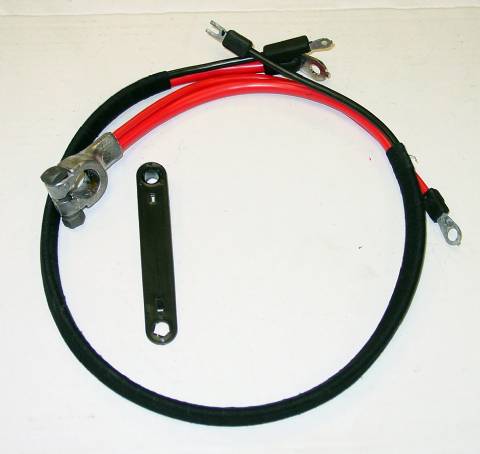 Positive Battery Cable 1970-71 E-Body 6 Cyl/Big Block 1972 E-Body 6 Cyl 1971-72 B-Body 6 Cyl/Big Block