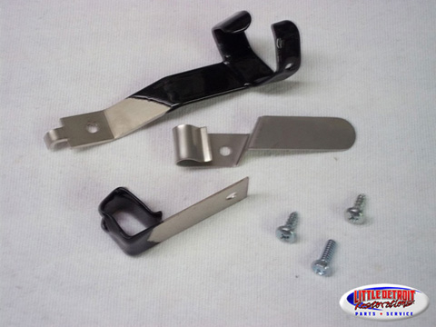 Battery Cable Brackts 1967-70 B-Body Kit 3 Brackets Speedo/Brake Cable/Positive