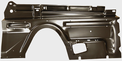 66-70 B-Body Front Inner Fender Left Hand