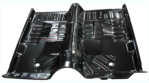 66-70 B-Body Front Floor Pan - Full OE Style