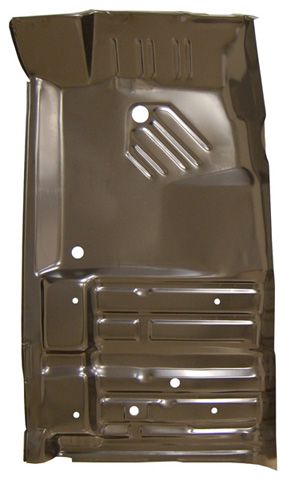 70 E-Body Front Floor Pan Half Left Hand (with flange)
