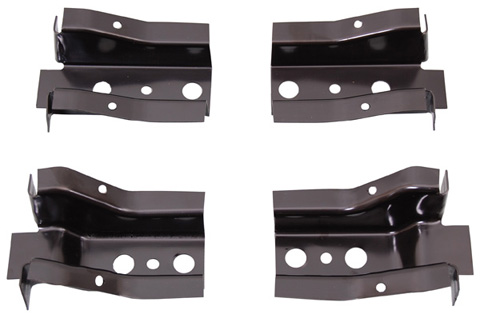 70-74 E-Body & 71-74 B-Body Main Floor Pan Support Set - 4 pcs