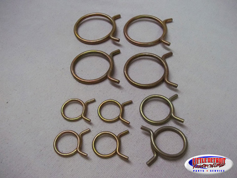 Hose Clamp Kit Small Block 1966-69