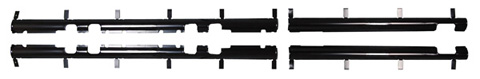 66-70 B-Body Floor Wiring Cover - 4 pcs