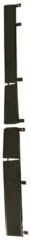 70-74 Dodge Challenger Floor Wiring Cover - 2 pcs
