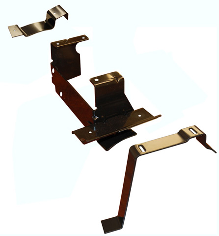 66-70 B-Body Console Bracket Set - AT 3 pcs