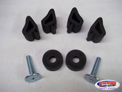 Hood Bumper Kit A-Body 1963