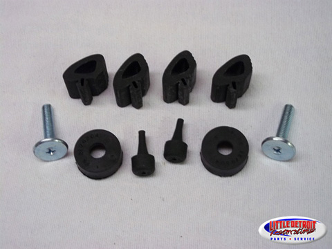 Hood Bumper Kit B-Body 1966-67
