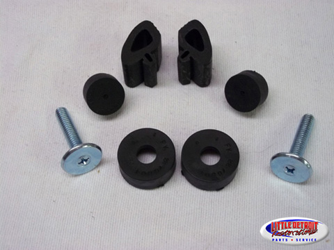 Hood Bumper Kit Cuda 1972 & 74