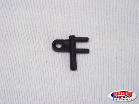 Washer Hose "T" Black B-Body 1967-70