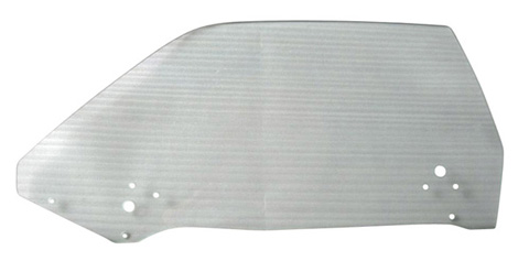 70-74 E-Body Door Glass Left Hand Clear - Hardtop