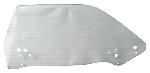 70-74 E-Body Door Glass Right Hand Clear - Hardtop