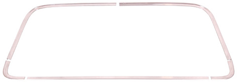 68-70 Dodge Charger Back Glass Molding Set