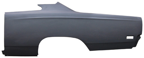 69 Plymouth Road Runner Quarter Panel - OE Style Left Hand