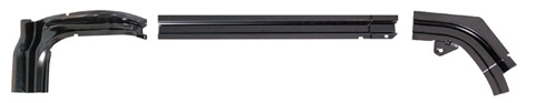 67-69 Dodge Dart Trunk Gutter Set Left Hand - 3 pcs