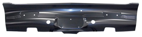 68-69 Barracuda Rear Valance w/ Tips