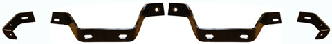 70-72 Plymouth Duster Rear Bumper Bracket Set