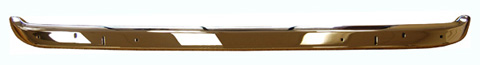 73 Plymouth Barracuda Rear Bumper (w/ Jack Slots)