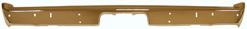 74 Dodge Challenger Rear Bumper (w/ Jack Slots)