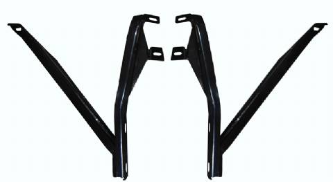 68-69 Dodge Coronet Front Bumper Bracket Set