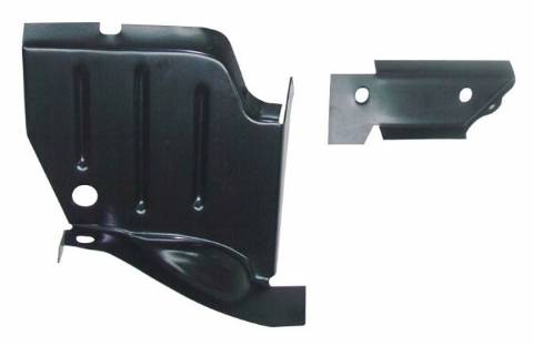 70-74 E Body Rocker to Lower Splash Shield, LH 2 piece set