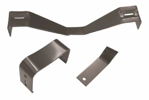 67-76 Dodge Plymouth A Body Manual Trans Console Bracket 3 piece set